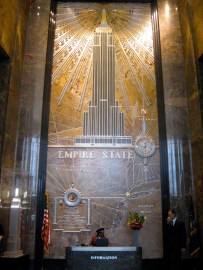 Foyer of the Empire State building
