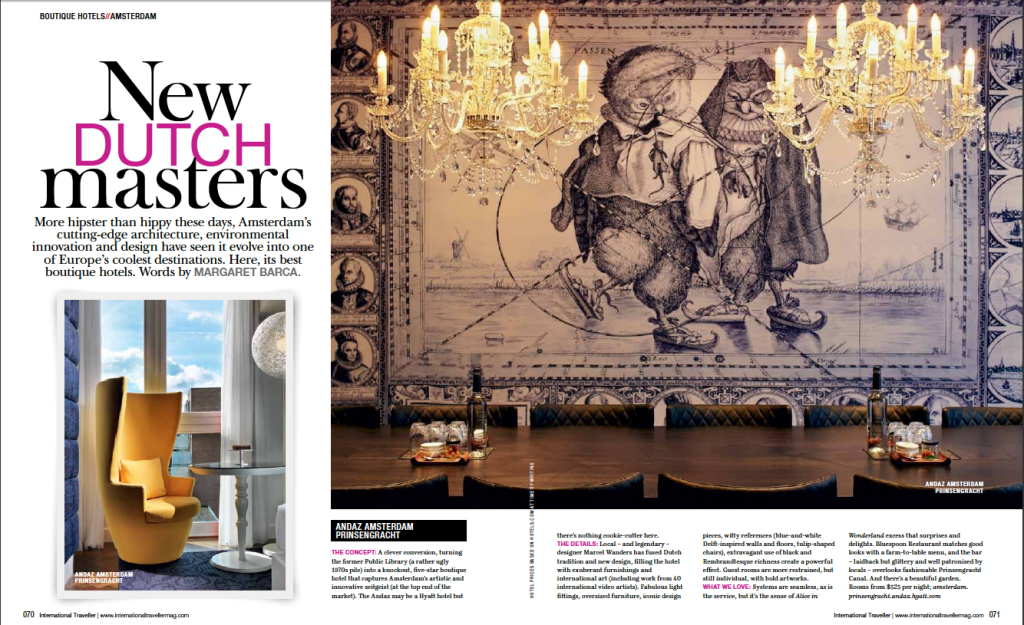 New Dutch Masters - hip hotels International Traveller