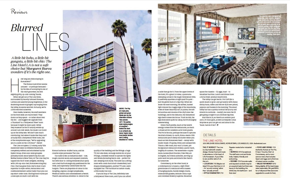 the Line Hotel, Los Angeles